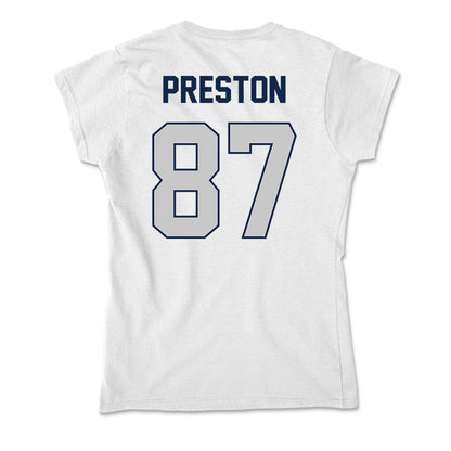 BU - NCAA Football : Brady Preston - Soft Style Women’s T-Shirt-1