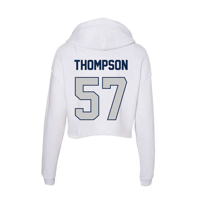 BU - NCAA Football : Max Thompson - Women's Crop Fleece Hoodie-1