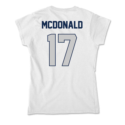 BU - NCAA Women's Volleyball : Zoe McDonald - Soft Style Women’s T-Shirt-1