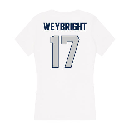 BU - NCAA Football : Jack Weybright - Women's V-Neck T-Shirt-1