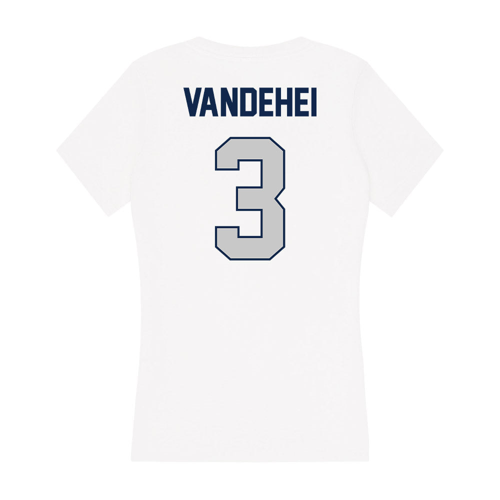 BU - NCAA Softball : Leigh VandeHei - Women's V-Neck T-Shirt-1