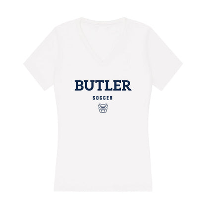 BU - NCAA Men's Soccer : Brooks Boersma - Women's V-Neck T-Shirt-0