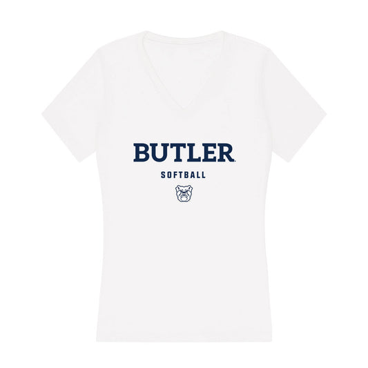 BU - NCAA Softball : Paige Dorsett - Women's V-Neck T-Shirt-0