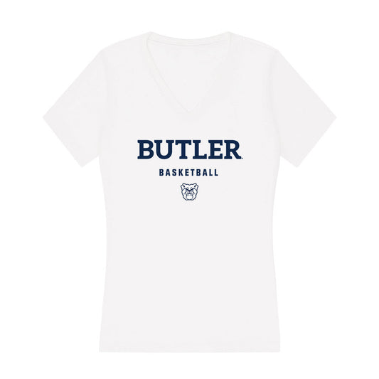 BU - NCAA Women's Basketball : Gabby Wilke - Women's V-Neck T-Shirt-0