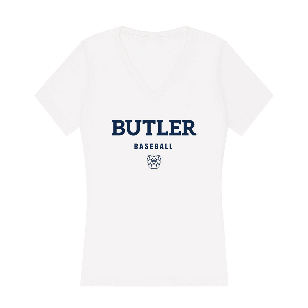 BU - NCAA Baseball : Xavier Carter - Women's V-Neck T-Shirt-0