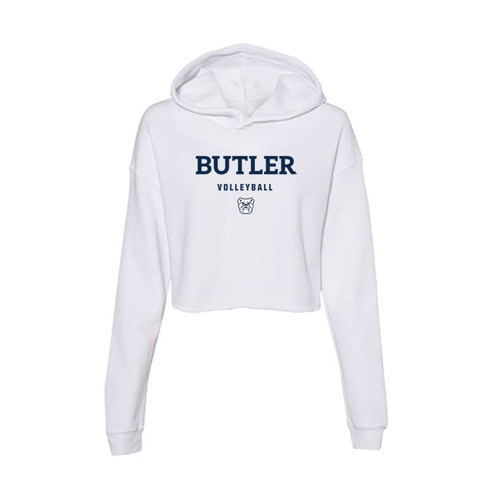 BU - NCAA Women's Volleyball : Zoe McDonald - Women's Crop Fleece Hoodie-0