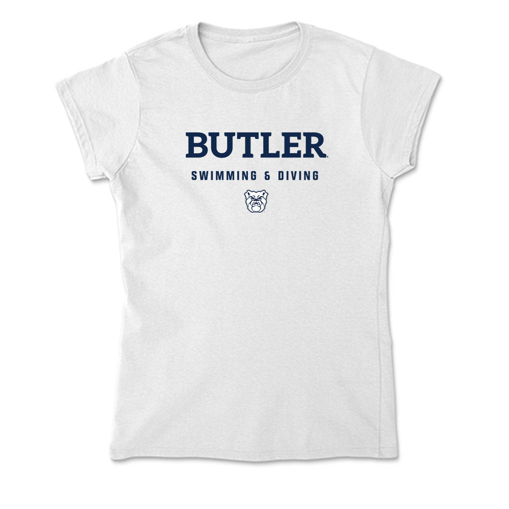Butler - NCAA Women's Swimming & Diving : Ashlyn Canale - Soft Style Women’s T-Shirt-0