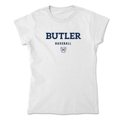 Butler - NCAA Baseball : Max Winders - Soft Style Women’s T-Shirt-0