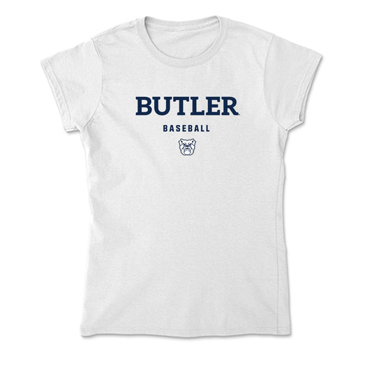 Butler - NCAA Baseball : Max Winders - Soft Style Women’s T-Shirt-0