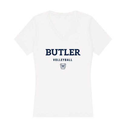 BU - NCAA Women's Volleyball : Elise Ward - Women's V-Neck T-Shirt-0