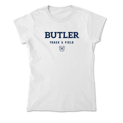 Butler - NCAA Men's Track & Field : Ryan Elston - Soft Style Women’s T-Shirt-0