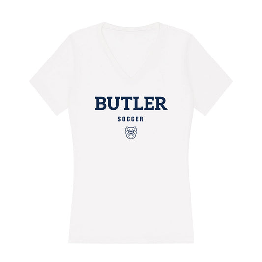 BU - NCAA Men's Soccer : Evan Muckridge - Women's V-Neck T-Shirt-0