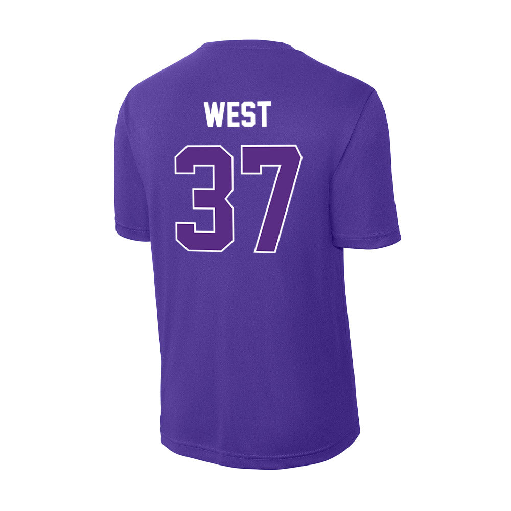 North Alabama - NCAA Baseball : Ryan West - Performance T-Shirt-1