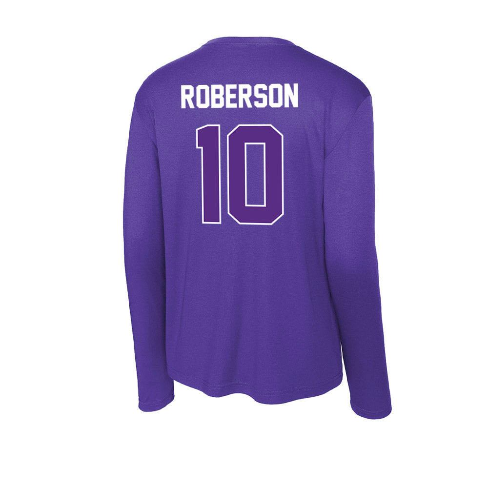 North Alabama - NCAA Softball : Jorja Roberson - Performance Long Sleeve T-Shirt-1