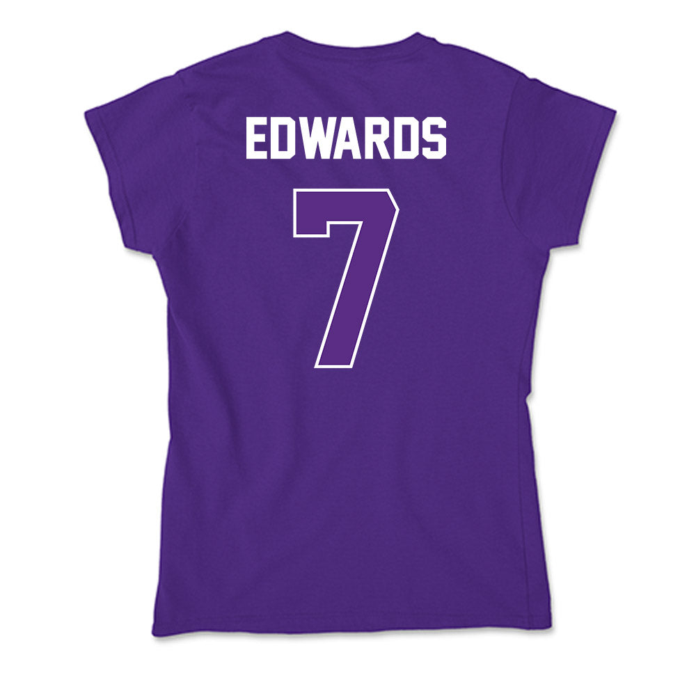 North Alabama - NCAA Football : Jalin Edwards - Soft Style Women’s T-Shirt-1