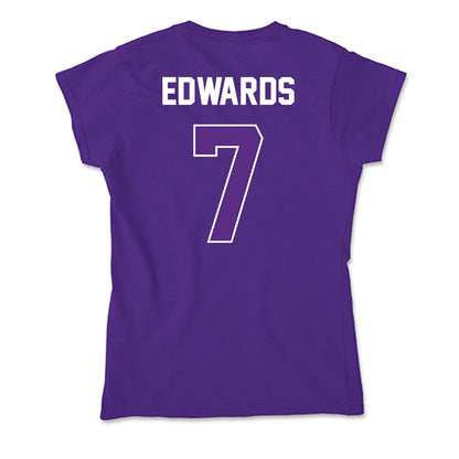 North Alabama - NCAA Football : Jalin Edwards - Soft Style Women’s T-Shirt-1