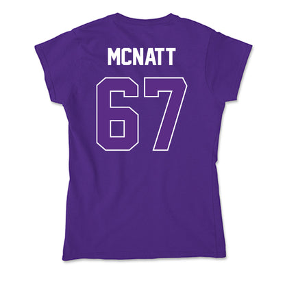 North Alabama - NCAA Football : Shane McNatt - Soft Style Women’s T-Shirt-1
