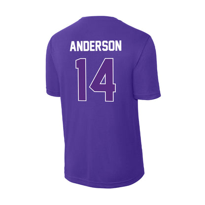 North Alabama - NCAA Beach Volleyball : Kati Anderson - Performance T-Shirt-1