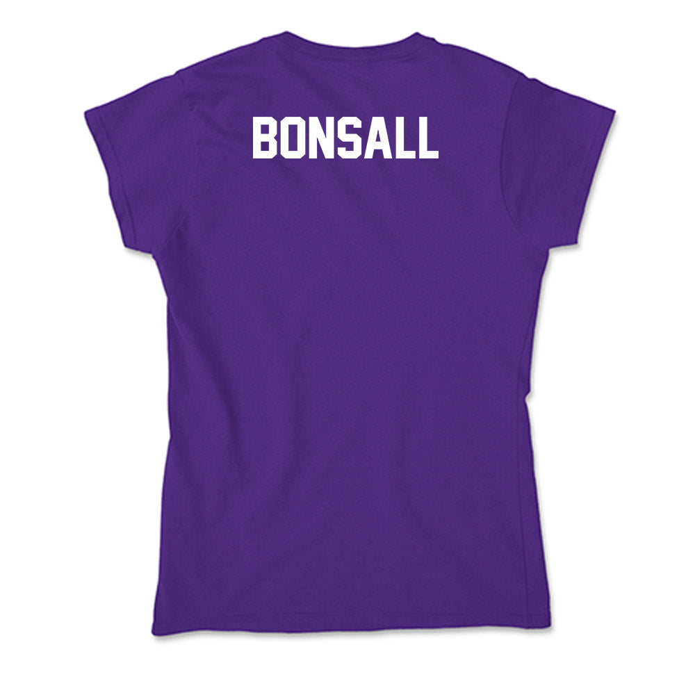 North Alabama - NCAA Men's Cross Country : Noah Bonsall - Soft Style Women’s T-Shirt-1