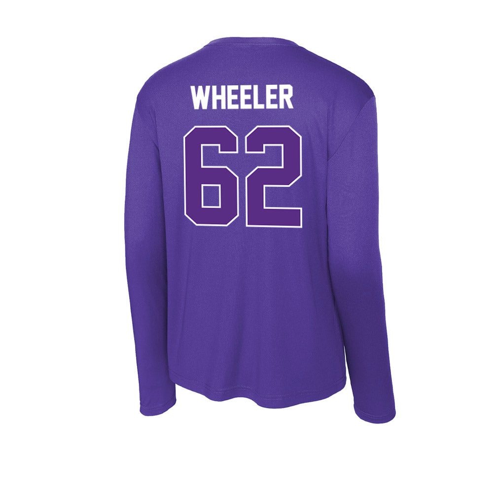 North Alabama - NCAA Football : Carson Wheeler - Activewear Long Sleeve T-Shirt-1