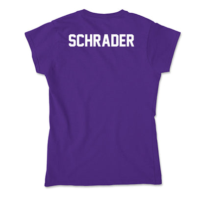 North Alabama - NCAA Men's Cross Country : Mason Schrader - Soft Style Women’s T-Shirt-1