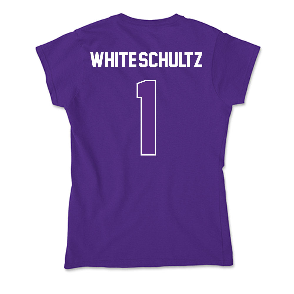 North Alabama - NCAA Football : Edwin White-Schultz - Soft Style Women’s T-Shirt-1