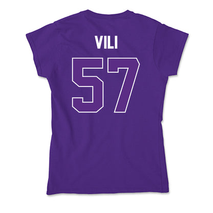 North Alabama - NCAA Football : Fred Vili - Soft Style Women’s T-Shirt-1