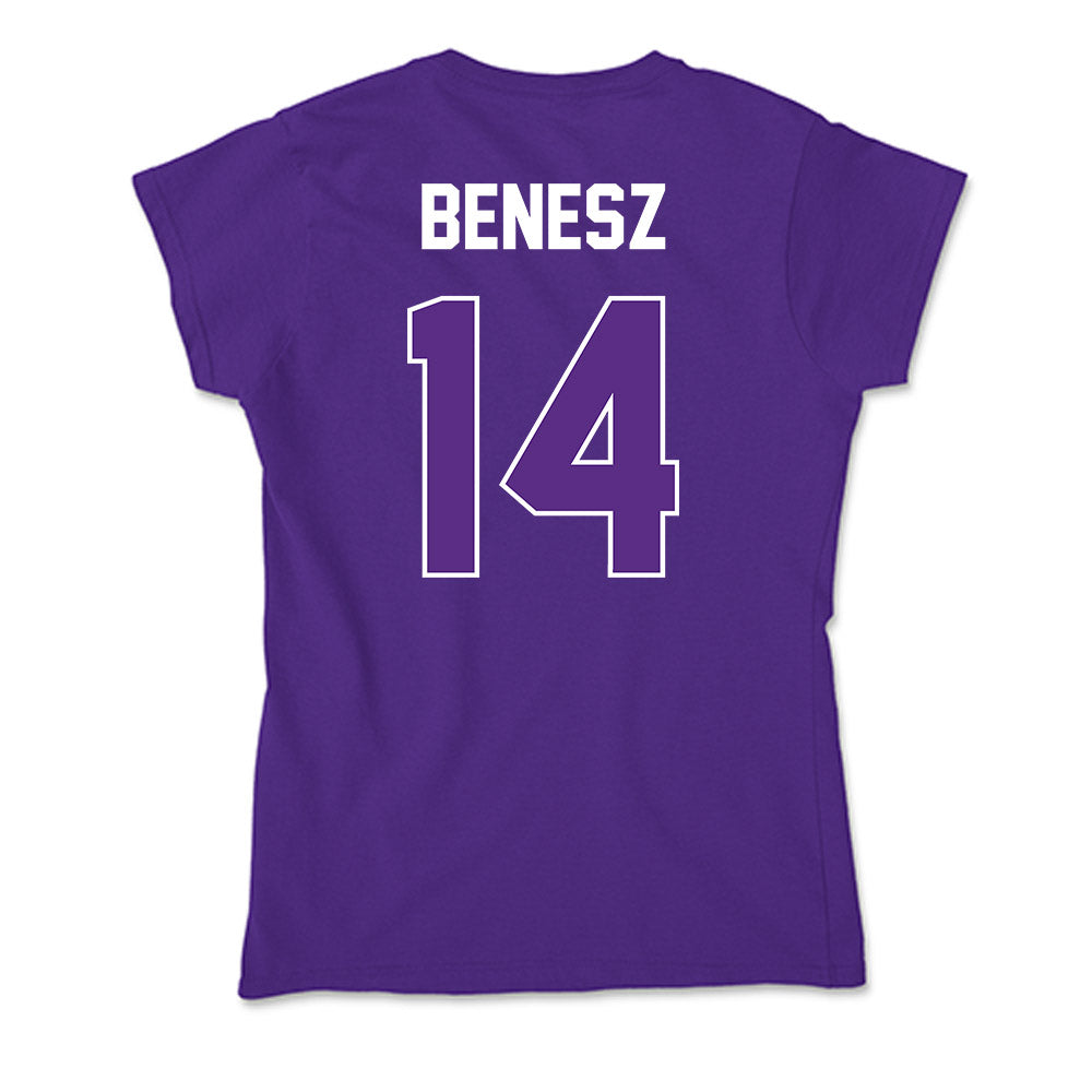 North Alabama - NCAA Beach Volleyball : Hailey Benesz - Soft Style Women’s T-Shirt-1