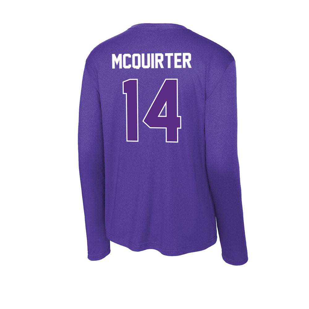 North Alabama - NCAA Women's Volleyball : Paris McQuirter - Activewear Long Sleeve T-Shirt-1