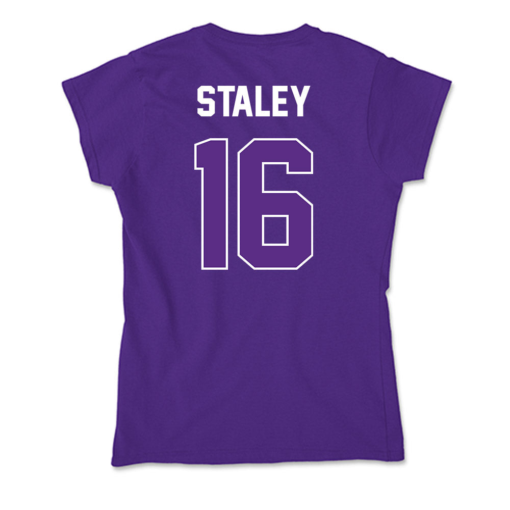 North Alabama - NCAA Women's Soccer : Mia Staley - Soft Style Women’s T-Shirt-1