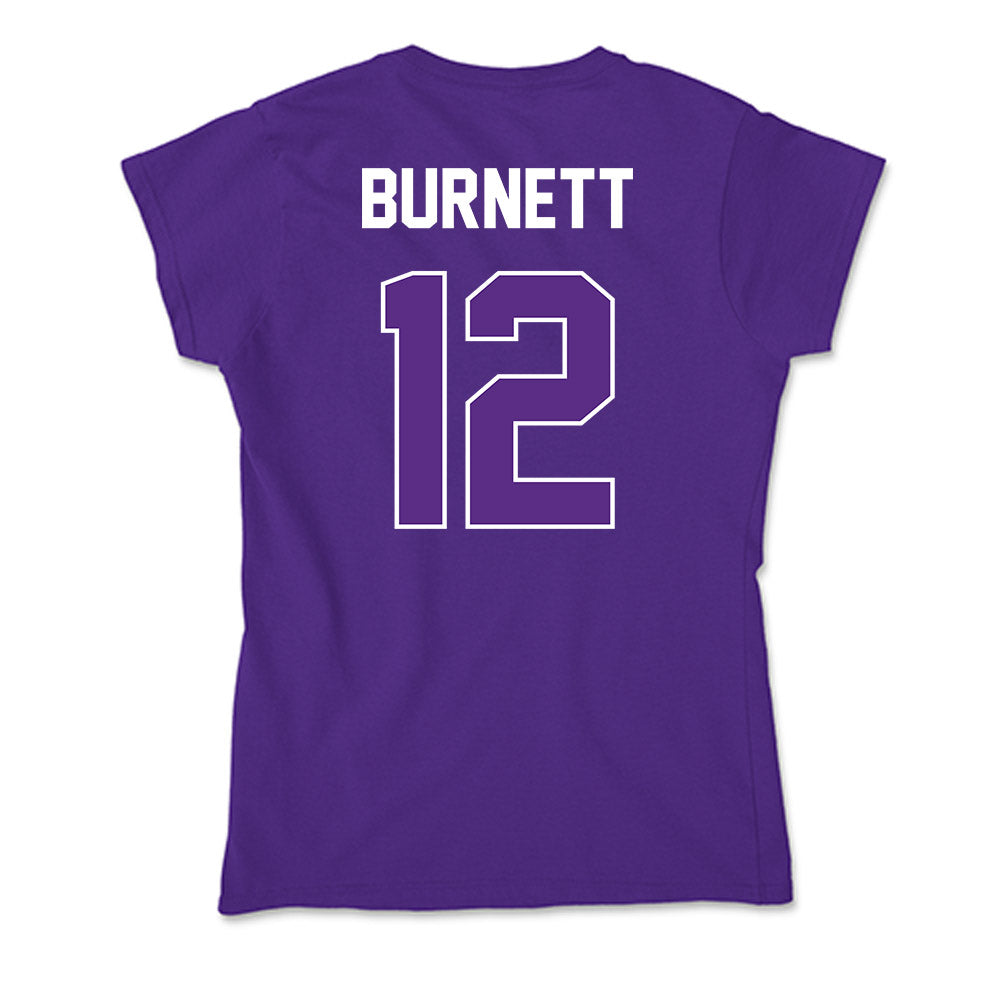 North Alabama - NCAA Football : Christopher Burnett - Soft Style Women’s T-Shirt-1