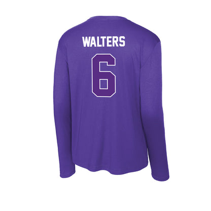 North Alabama - NCAA Football : Noah Walters - Performance Long Sleeve T-Shirt-1