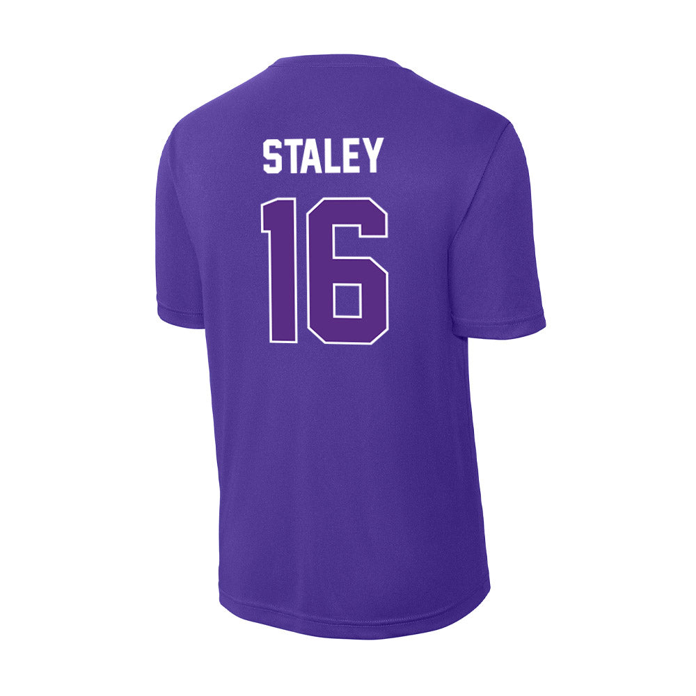 North Alabama - NCAA Women's Soccer : Mia Staley - Performance T-Shirt-1