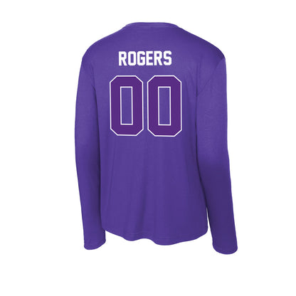 North Alabama - NCAA Football : Amarie Rogers - Performance Long Sleeve T-Shirt-1