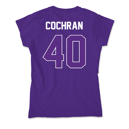 North Alabama - NCAA Baseball : Charlie Cochran - Soft Style Women’s T-Shirt-1