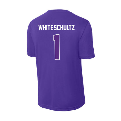 North Alabama - NCAA Football : Edwin White-Schultz - Performance T-Shirt-1