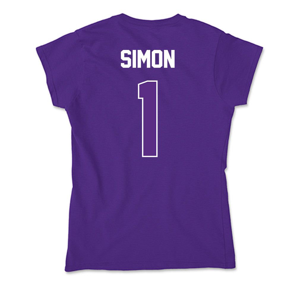 North Alabama - NCAA Softball : Katie Simon - Soft Style Women’s T-Shirt-1