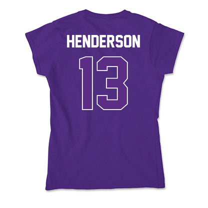 North Alabama - NCAA Football : Magnum Henderson - Soft Style Women’s T-Shirt-1