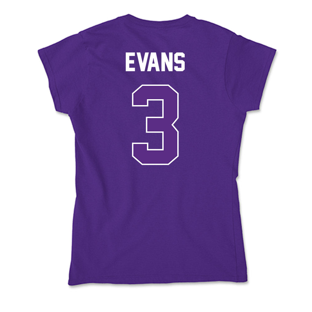 North Alabama - NCAA Football : Jj Evans - Soft Style Women’s T-Shirt-1