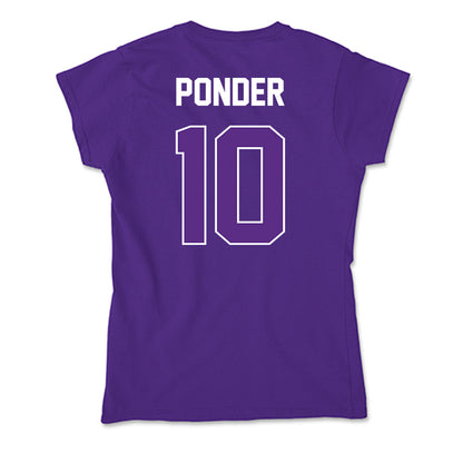 North Alabama - NCAA Football : Garrick Ponder - Soft Style Women’s T-Shirt-1