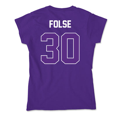 North Alabama - NCAA Football : Kemon Folse - Soft Style Women’s T-Shirt-1
