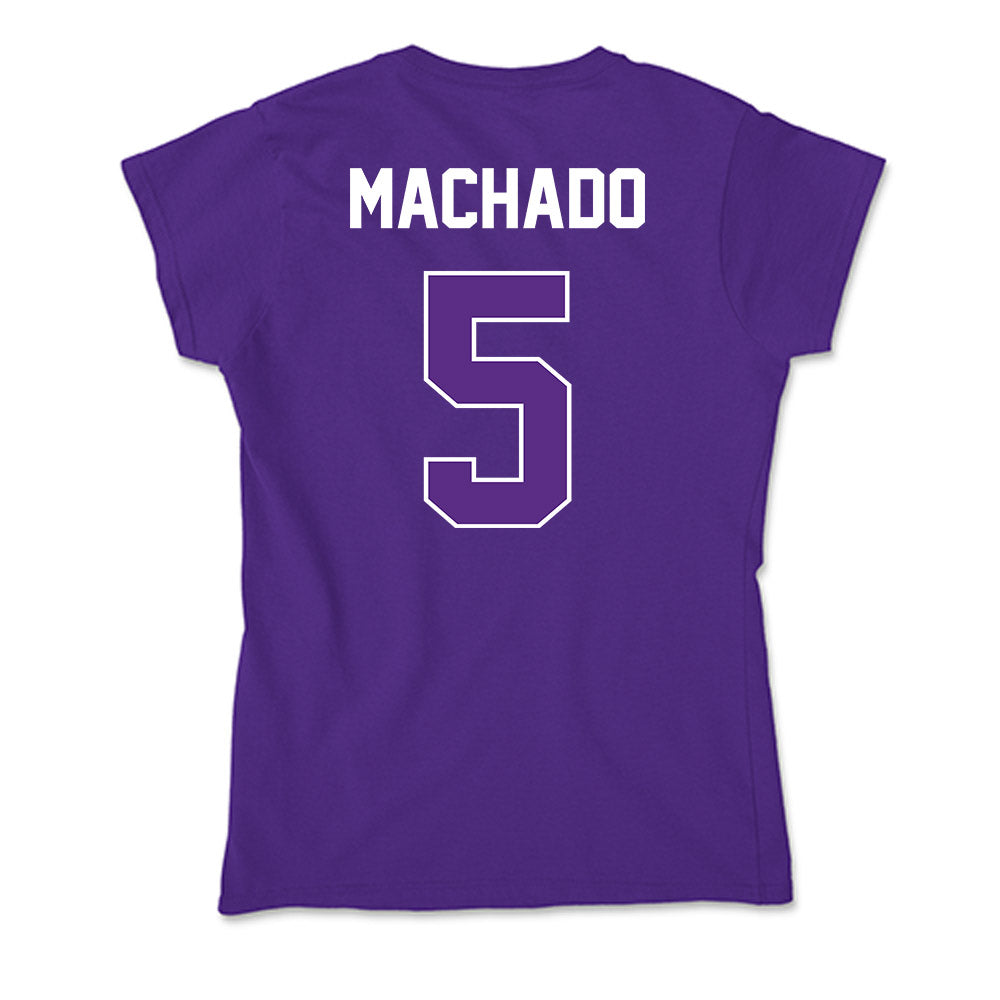 North Alabama - NCAA Baseball : Kyle Machado - Soft Style Women’s T-Shirt-1