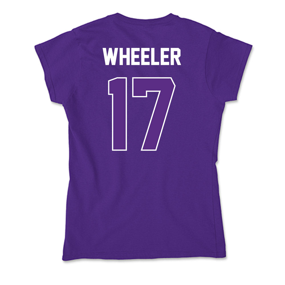 North Alabama - NCAA Softball : Laura Leigh Wheeler - Soft Style Women’s T-Shirt-1