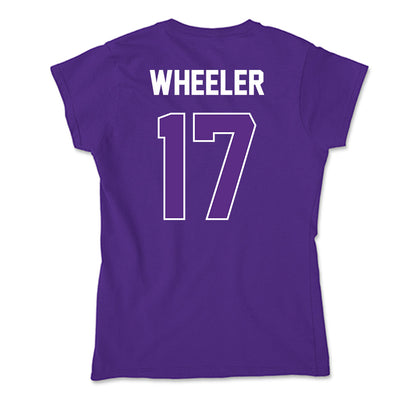 North Alabama - NCAA Softball : Laura Leigh Wheeler - Soft Style Women’s T-Shirt-1