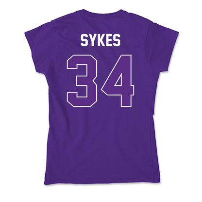 North Alabama - NCAA Baseball : Dane Sykes - Soft Style Women’s T-Shirt-1