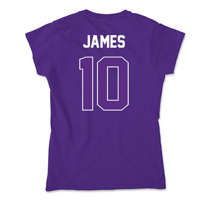 North Alabama - NCAA Baseball : Jacob James - Soft Style Women’s T-Shirt-1