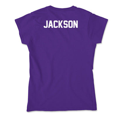 North Alabama - NCAA Men's Cross Country : Connor Jackson - Soft Style Women’s T-Shirt-1