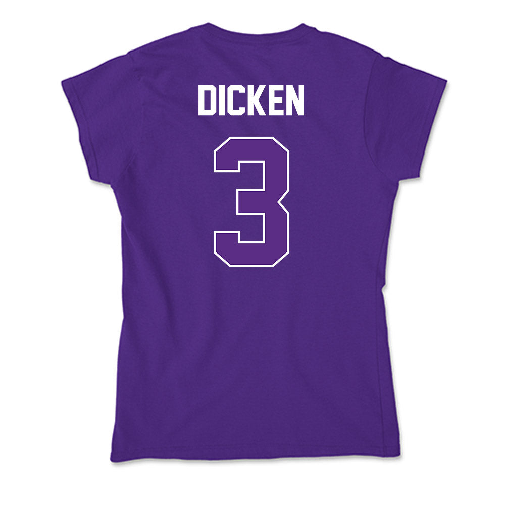 North Alabama - NCAA Beach Volleyball : Hope Dicken - Soft Style Women’s T-Shirt-1