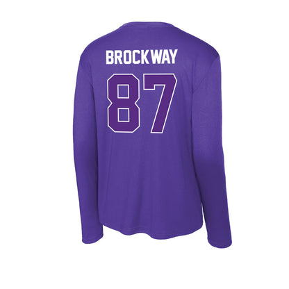 North Alabama - NCAA Football : Nathan Brockway - Activewear Long Sleeve T-Shirt-1