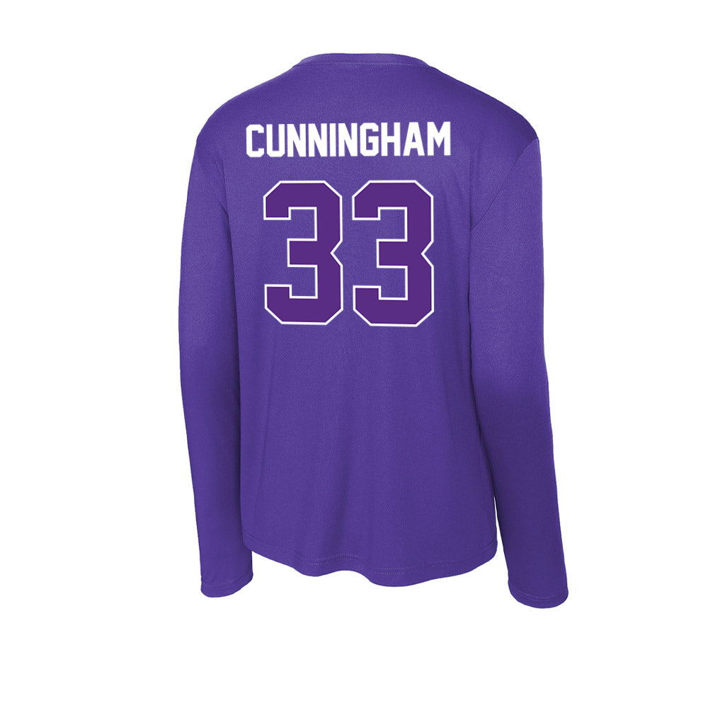 North Alabama - NCAA Football : Ethan Cunningham - Activewear Long Sleeve T-Shirt-1
